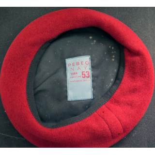 Béret rouge des parachutistes PEBEO NAY 1984 Taille 53