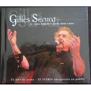 DISQUE CD : Je vous emporte dans mon coeur de Gilles Servat