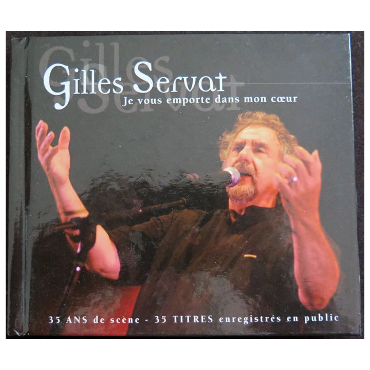 DISQUE CD : Je vous emporte dans mon coeur de Gilles Servat