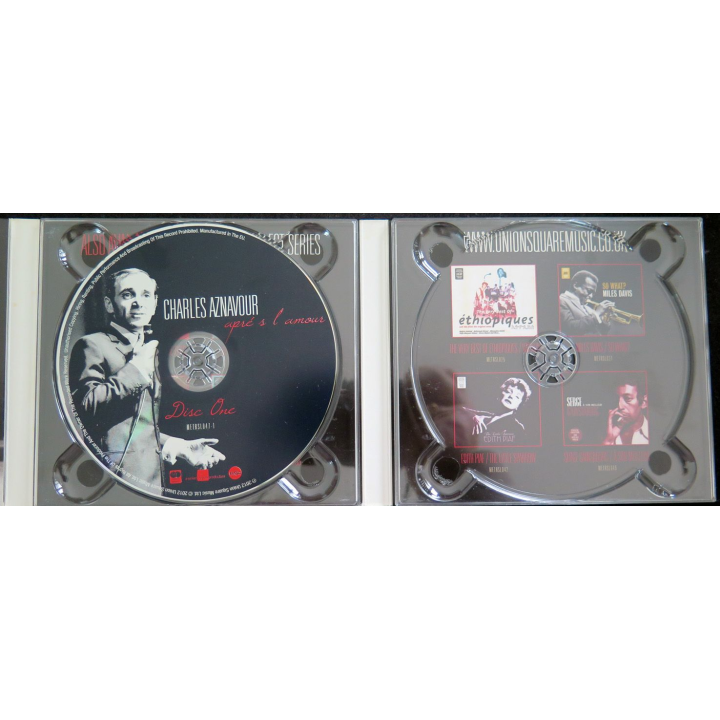 DISQUE DOUBLE CD : Après l'Amour de Charles Aznavour