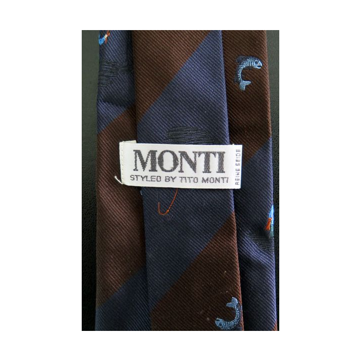 Cravate pêcheur de Tito Monti