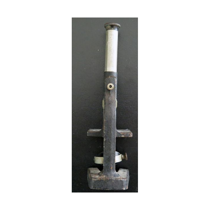 Microscope ancien hauteur 16 cm et base 5 x 4 cm