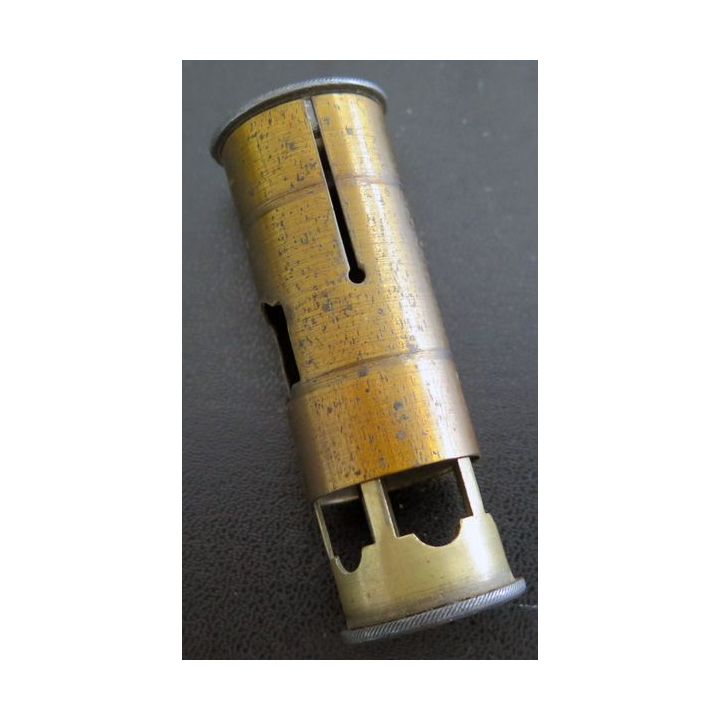 Microscope de poche ancien hauteur 5,5 cm et diamètre base 2,5 cm