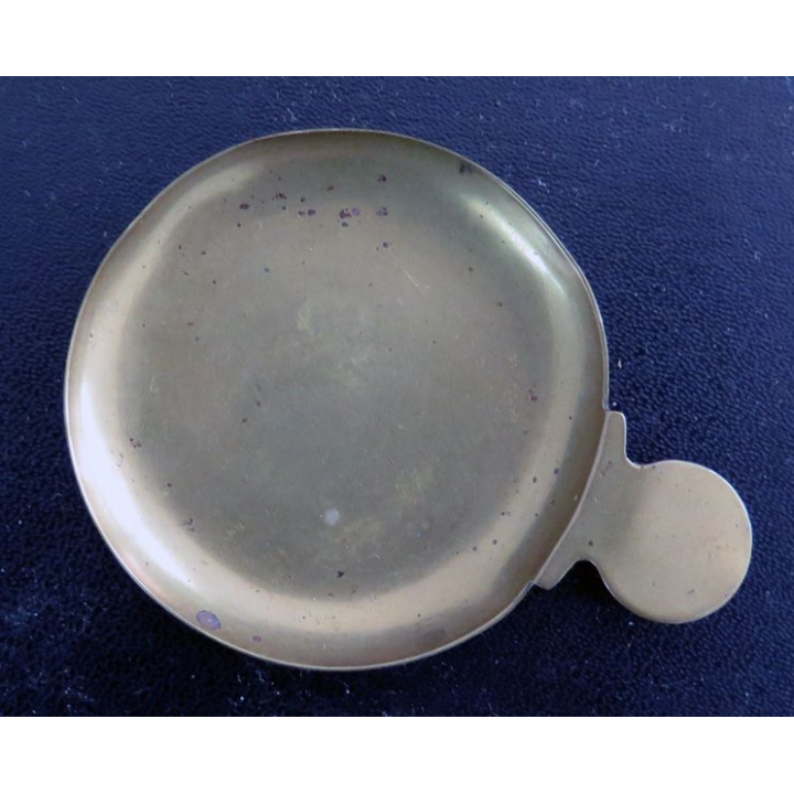 Plateau de balance de diamètre 5,5 cm en laiton