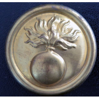 Plaques de 4 cm de diamètre en laiton avec grenade école