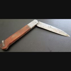 Couteau de poche manche bois 10 cm de lame 