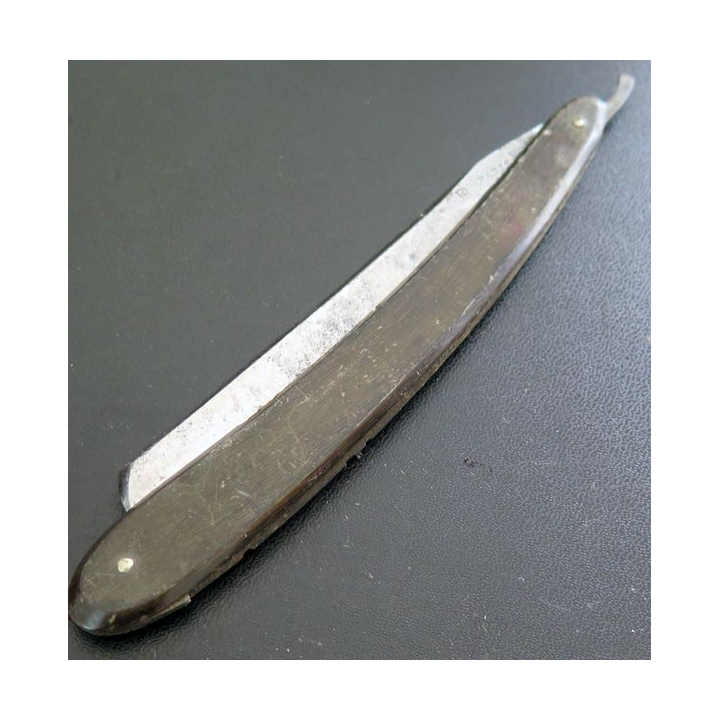 Ancien rasoir coupe choux Paris lame de 11,5 cm 