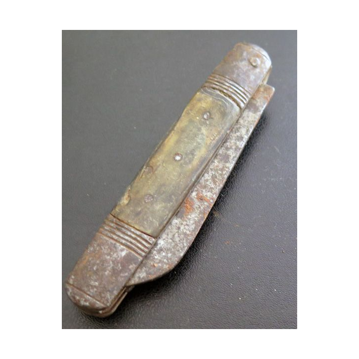 vieux Couteau de poche Cuillede ? 7,5 cm de longueur de lame