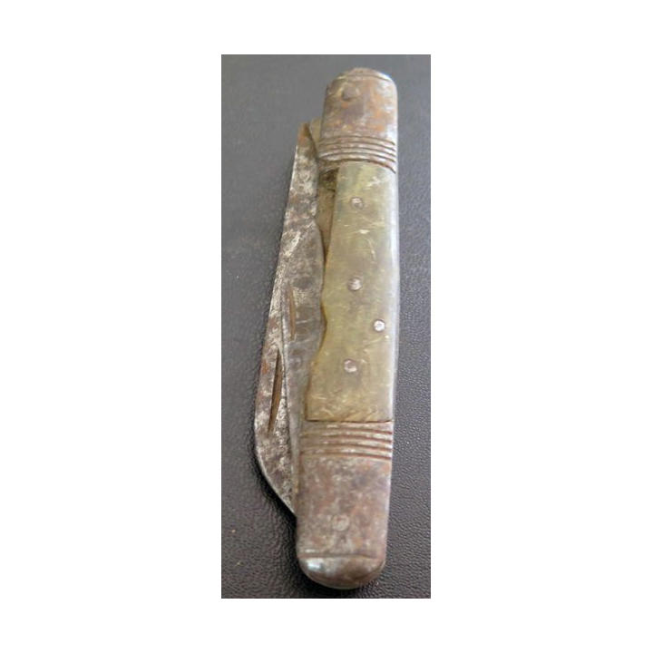 vieux Couteau de poche Cuillede ? 7,5 cm de longueur de lame