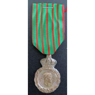 FRANCE : médaille de Sainte Hélène Napoléon Bonaparte 8 mai 1821 campagnes de 1792 à 1815