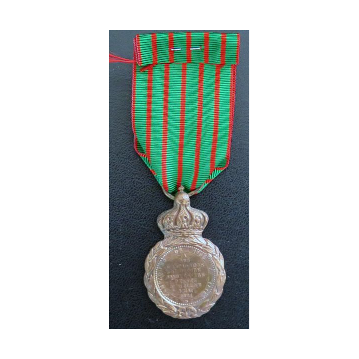 FRANCE : médaille de Sainte Hélène Napoléon Bonaparte 8 mai 1821 campagnes de 1792 à 1815