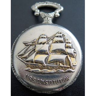MONTRE : copie de l'enveloppe de montre à gousset USS Constitution 