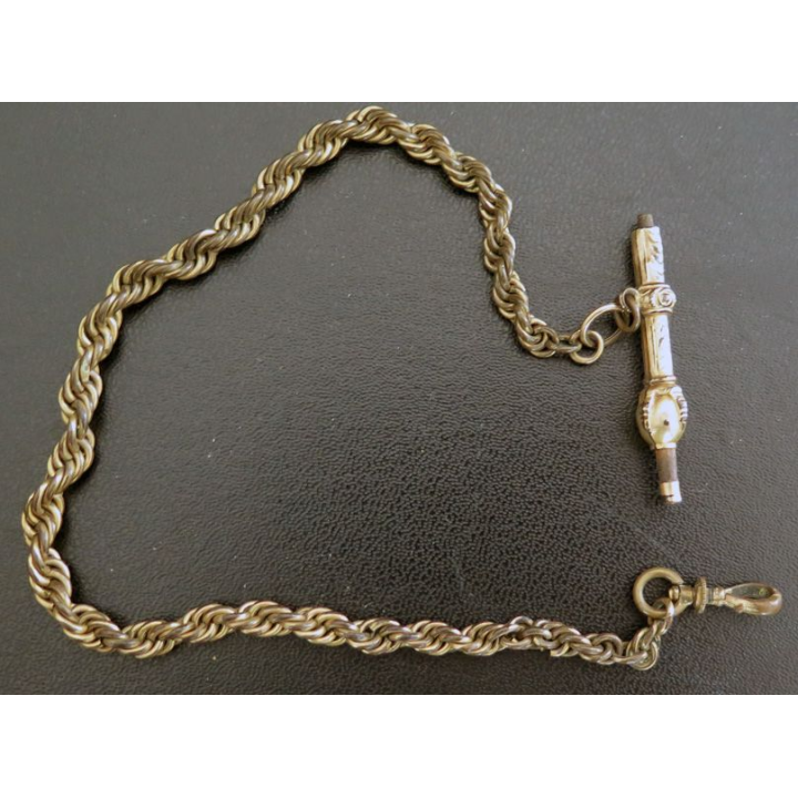 Chaine pour montre à gousset longueur 29 cm