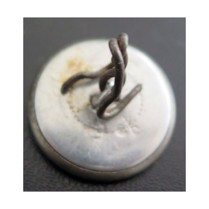 Bouton cheval argenté 2,5 cm de diamètre