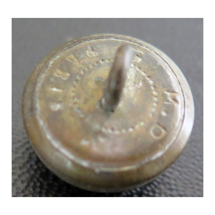 vieux bouton d'uniforme de capote 1,5 cm de diamètre