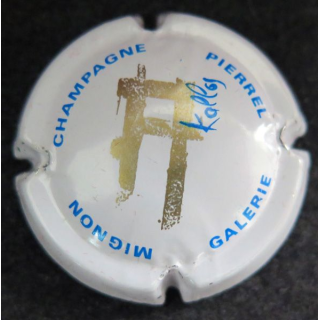 Capsule Muselet de bouteille de champagne MIGNON & PIERREL n° 21 Cuvée Galerie