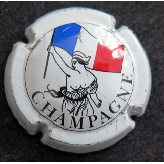 Capsule Muselet de bouteille de champagne GENERIQUE n° 464 Cuvée du Bicentenaire