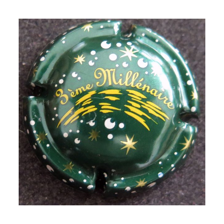 Capsule Muselet de bouteille de champagne GENERIQUE n° 624 3ème millénaire