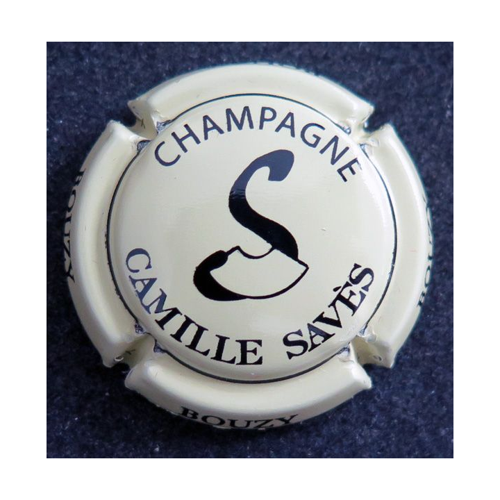 Capsule Muselet de bouteille de champagne SAVES Camille n° 5 