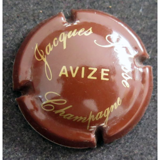 Capsule Muselet de bouteille de champagne SELOSSE Jacques n° 24 marron
