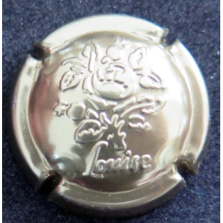Capsule Muselet de bouteille de champagne POMMERY n° 102a Or pâle, grandes lettres