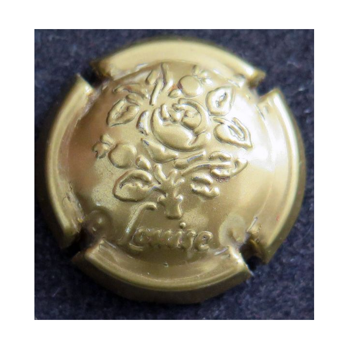 Capsule Muselet de bouteille de champagne POMMERY n° 104 Or, 32 mm, grandes lettres