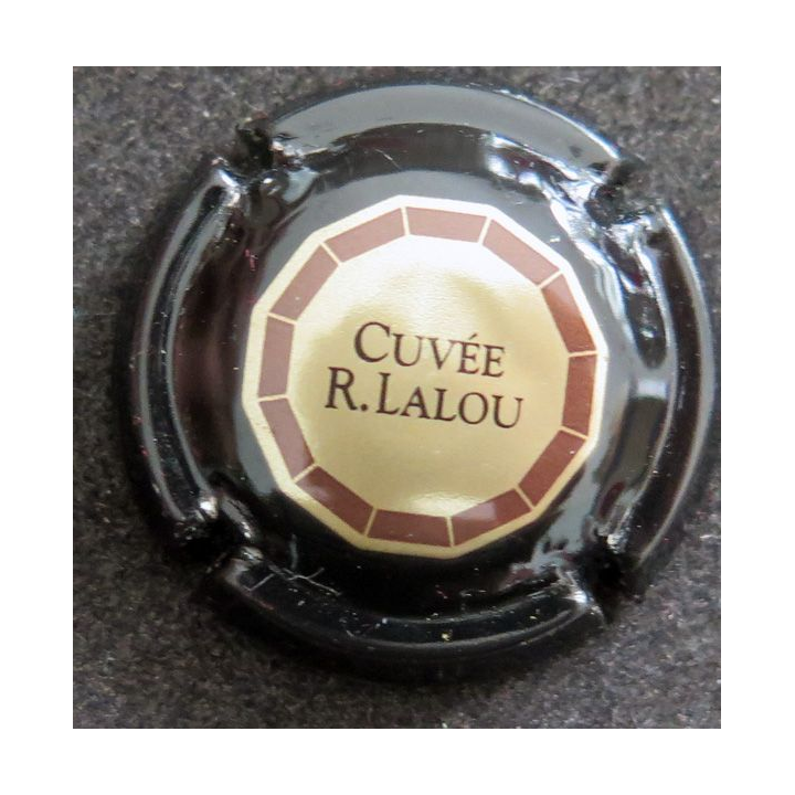 Capsule Muselet de bouteille de champagne G. H MUMM et Cie n° 145 cuvée R. Lalou