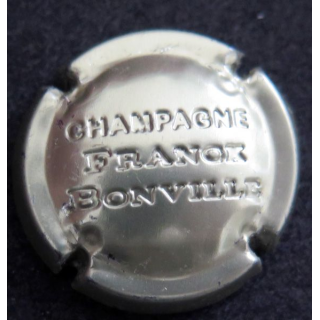 Capsule Muselet de bouteille de champagne BONVILLE Franck n° 24d Estampée or pâle