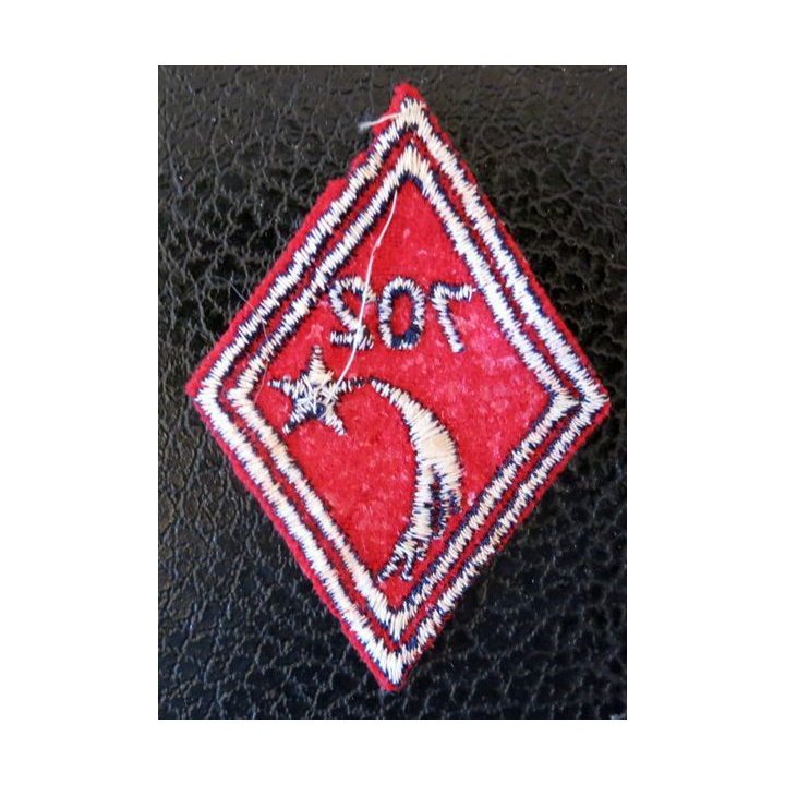 LOSANGE DE BRAS MODÈLE 45 : modèle troupe du 702° Groupe d'Artillerie Guidée Algérie