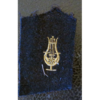 PATTE DE COL : modèle sous chef de musique ou sous officier musicien