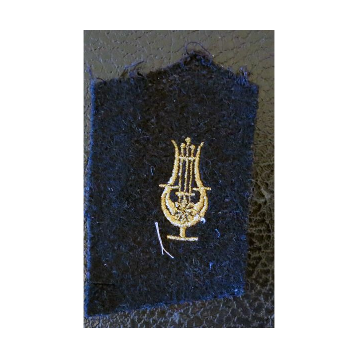 PATTE DE COL : modèle sous chef de musique ou sous officier musicien