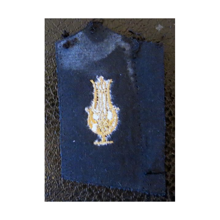 PATTE DE COL : modèle sous chef de musique ou sous officier musicien
