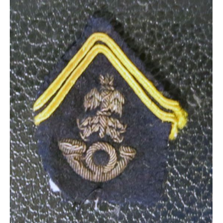 PATTE DE COL : modèle Officier breveté d'état-major Chasseurs en canetille