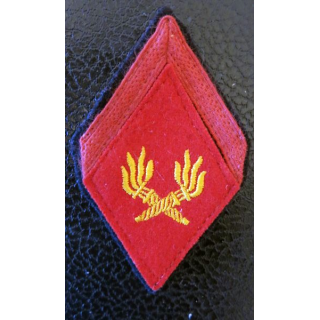 LOSANGE DE BRAS MODÈLE 45 :  soldat de 1° classe du Service des Essences