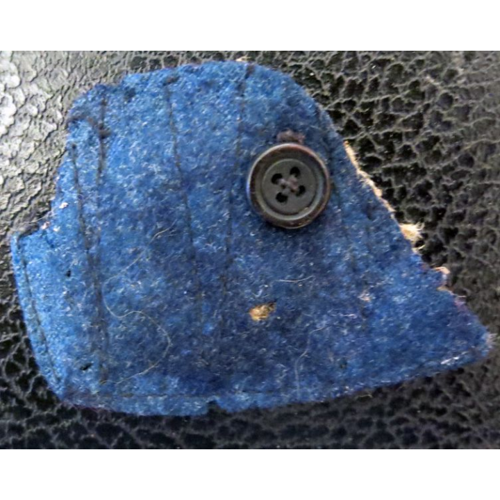 PATTE DE COL : Ecusson de col des Douanes période avant 1945