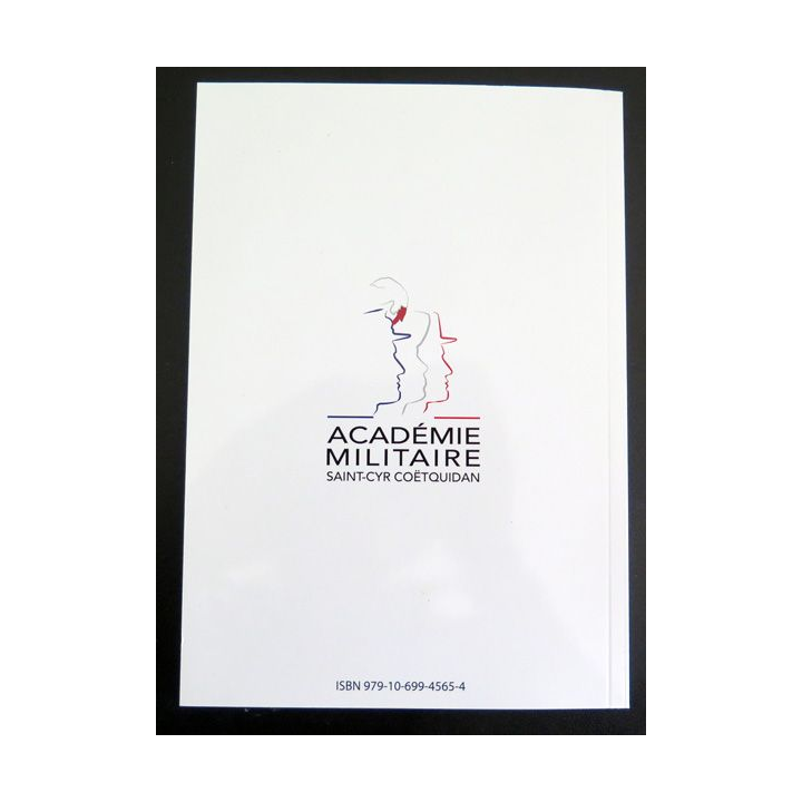 Livre de carnet de chants des Soldats de France de l'académie Militaire de saint Cyr Coëtquidan 