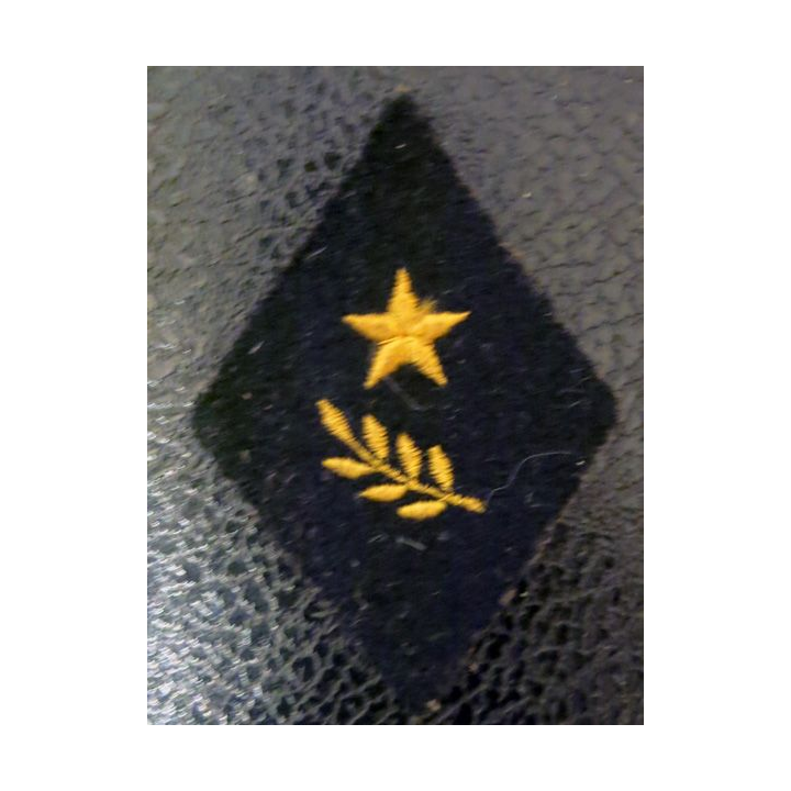 LOSANGE DE BRAS MODÈLE 45 :  adjoint administratif de corps de troupe 1° modèle