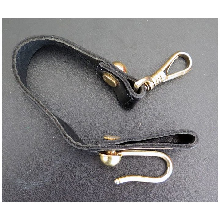 bélière de cérémonie dorée  pour sabre d'officier longueur 29 cm