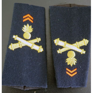 Paire de fourreau d'épaule de soldat du groupe géographique 