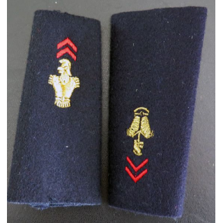 Paire de fourreau d'épaule de soldat du génie