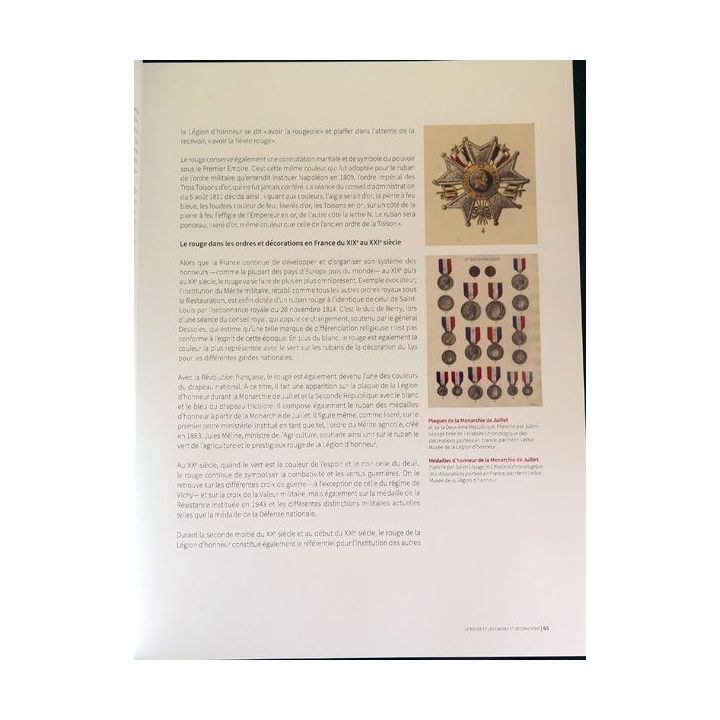 Livre coffret 100 ans d'Honneur en Action des Membres de la Légion d'Honneur