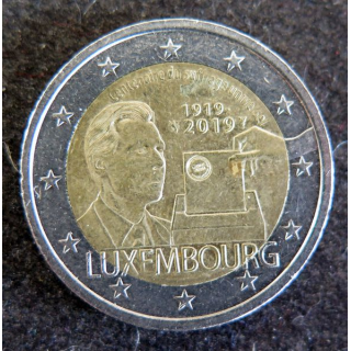 LUXEMBOURG : Pièce de 2 euros Centenaire du suffrage universel 191-2019