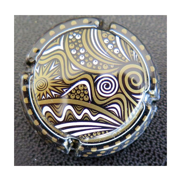 Capsule muselet de crémant de Bourgogne CAVES DE LANDIRAS Cuvée LAROSE Jules