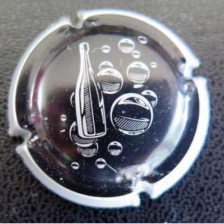 Capsule Muselet de bouteille de Crémant GENERIQUE n° 87b bulles