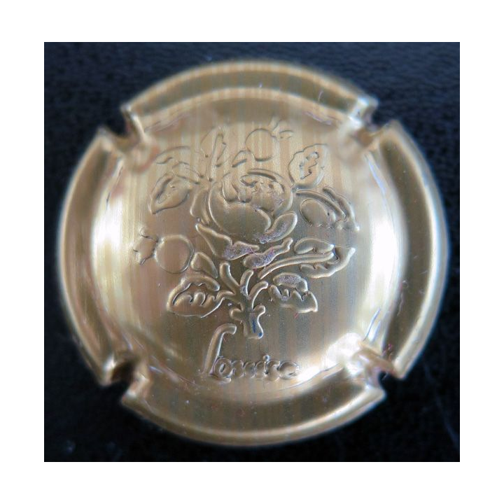 Capsule Muselet de bouteille de champagne POMMERY n° 101 Or estampage plus fin 