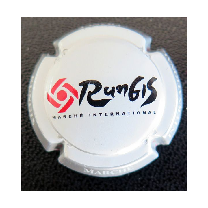 Capsule Muselet de bouteille de champagne MIGNON Pierre n° S 176 Rungis contour argent