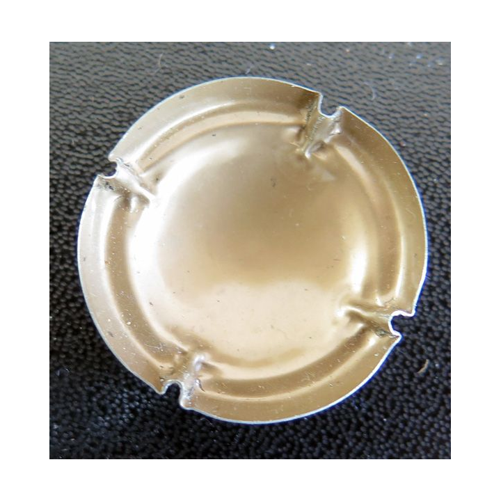 Capsule Muselet de bouteille de champagne GENERIQUE n° 799i C Caviar, verso or