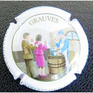 Capsule Muselet de bouteille de champagne COTEAUX SUD EPERNAY n° 29 13/13 Grauves