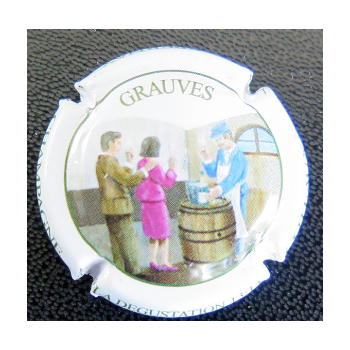 Capsule Muselet de bouteille de champagne COTEAUX SUD EPERNAY n° 29 13/13 Grauves