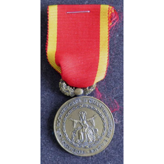 FRANCE : Médaille de la Fédération des sociétés catholique de chant et de musique d'Alsace